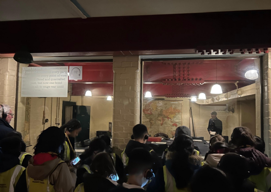 Y6 visit Churchill War Rooms, London