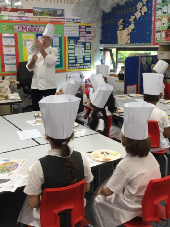 Chef John visits Y3 and Y4